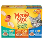 Meow Mix Paté & Shreds 12-Pack