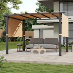 Patio Pergola with Canopy