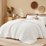 Marshmallow Queen Fleece Comforter Set