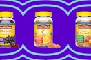 Nature Made vitamin bottles on KCL template