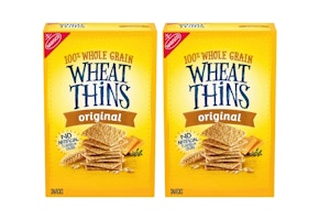 2 WHEAT THINS Crackers