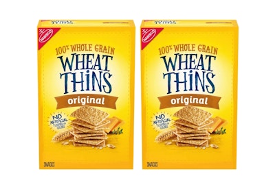 2 WHEAT THINS Crackers