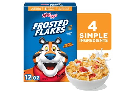 5 Kellogg's Cereal Boxes