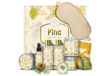 Pine-Scented Spa Gift Set