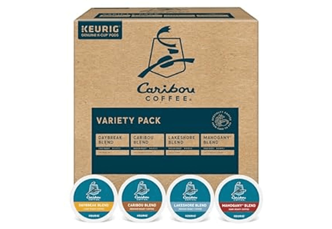 Caribou Coffee K-Cup Pod Variety Pack