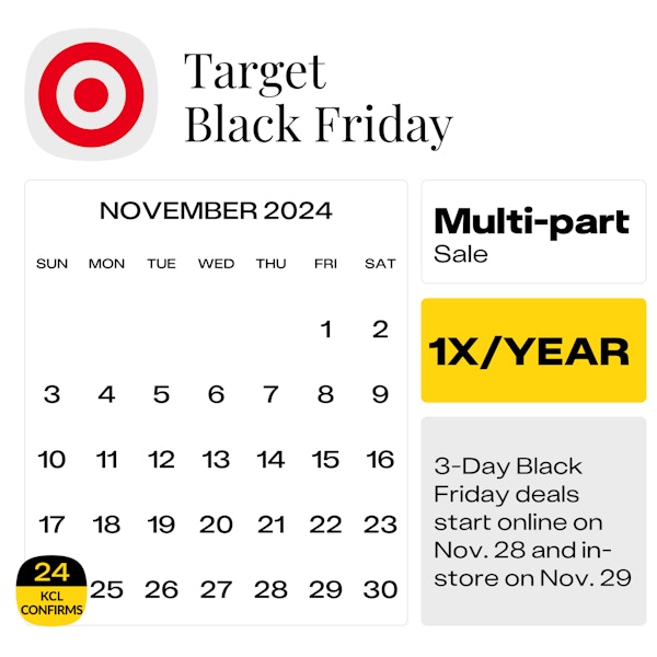 Target Black Friday — November 2024