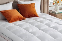 This 3-Inch Queen Memory Foam Mattress Topper Is Under $45 on Amazon card image