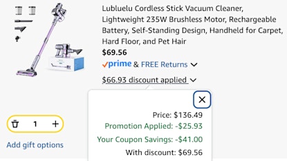 Vac Cordless Cart