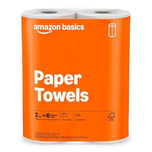 Amazon Basics Paper Towels 2-Pack