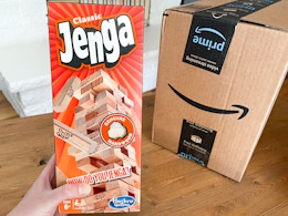 Hasbro Jenga Game, Only $9.97 on Amazon card image