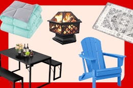 Wayfair Memorial Day Clearance, Up to 87% Off: $17 Rug, $63 Deck Box, and More card image