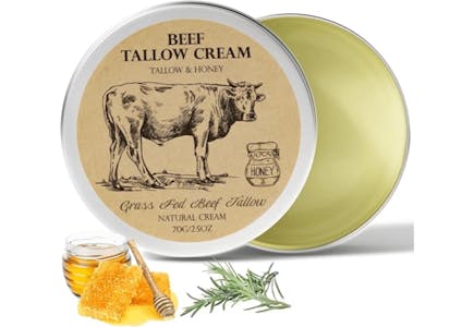 Beef Tallow and Honey Moisturizer