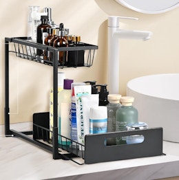 2-Tier Under-Sink Organizer, Just $8.99 for Amazon Black Friday card image