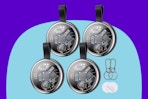 TSIEUSL 2026 New Air Tracker Tags-4 Pack on a blue background.