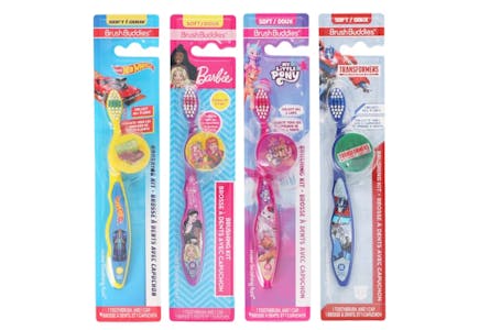 24 Brush Buddies Toothbrushes