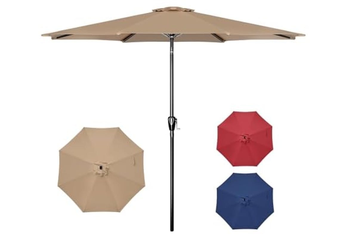 Simple Deluxe Patio Umbrella