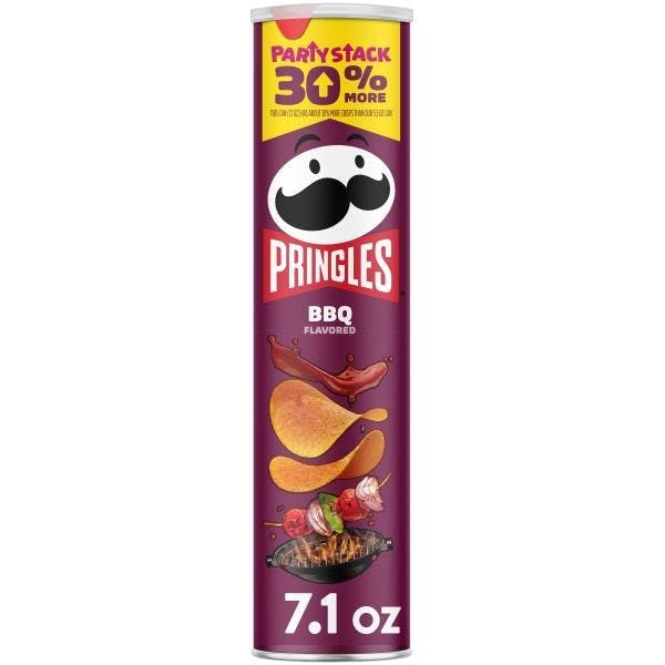 2 Pringles Potato Crisps Cans