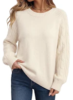 Dokotoo Women's Cable Knit Sweater