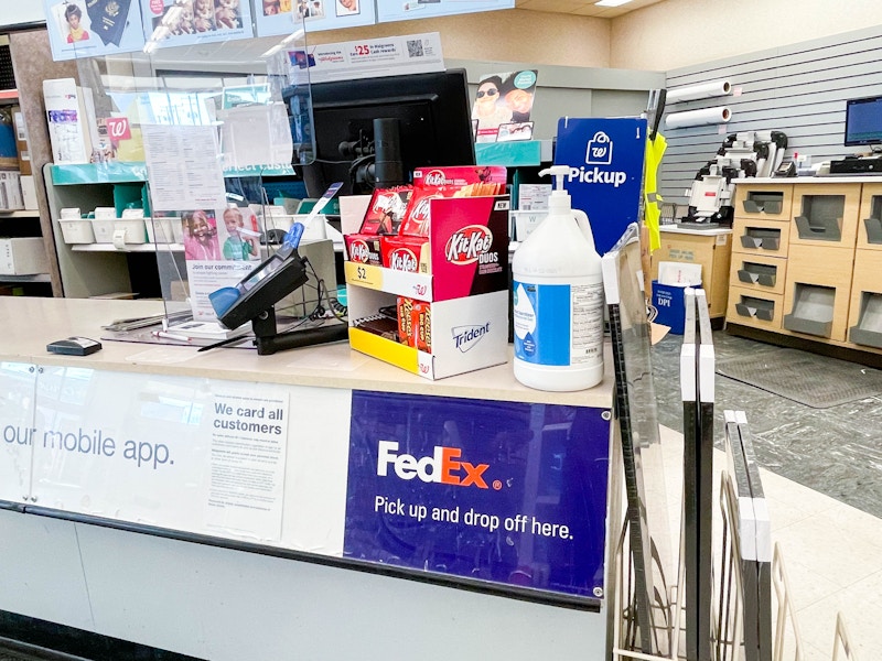 fedex sign in walgreens