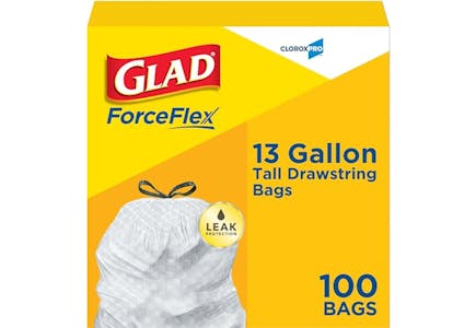 Glad ForceFlex Trash Bags