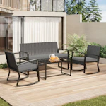 Wicker Patio Seating Set