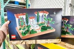 Lego Fountain Garden Set, Just $75.99 in Stores at Costco card image