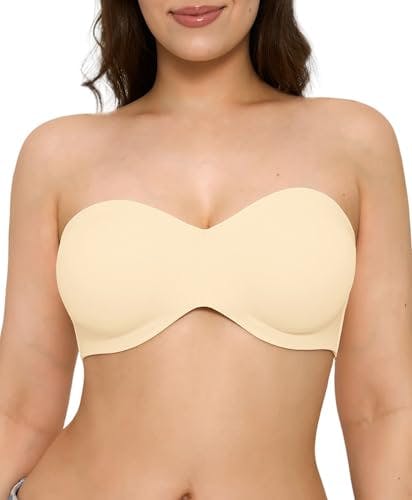 Strapless Unlined Underwire Bra