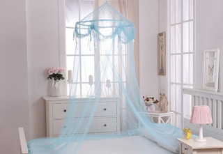 kohls casablanca kids collapsible hoop bed canopy stock image 2023 1678025728 1678025728