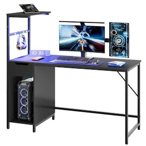 Bestier LED Gaming Desk