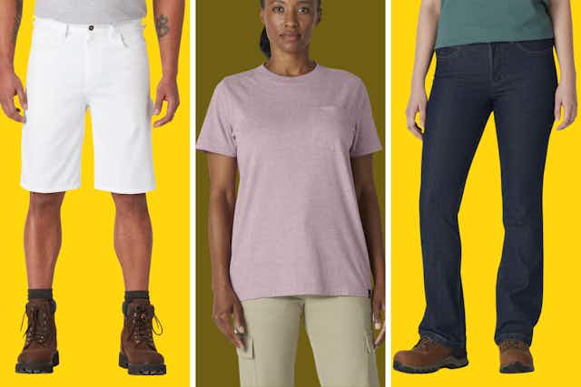Save on Dickies Apparel at eBay — Prices Start at $6.50 Shipped card image