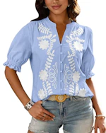 Women's Embroidered Blouse