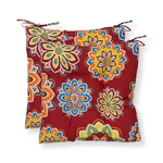 Indoor/Outdoor Seat Cushions 2-Pack