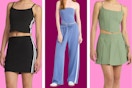 3 women's 2-piece outfit sets (brand: No Boundaries from Walmart)