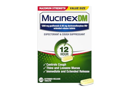 Mucinex DM Congestion Relief Tablets