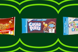 big g cereal on a grid