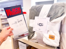 Macy's Ugg Reversible Throw Blanket