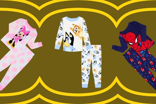 Walmart toddler character pajama sets