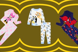Walmart toddler character pajama sets