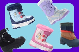 Kids' Snow Boots Clearance at Kohl’s: Pay $12 or Less for Bluey, Carter's, Totes card image