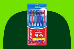 a pack of toothbrushes