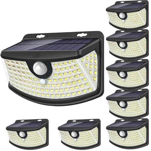 Solar Motion Sensor Light Set