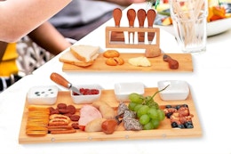 Charcuterie Board Set, Just $12.49 on Amazon (50% Off) card image