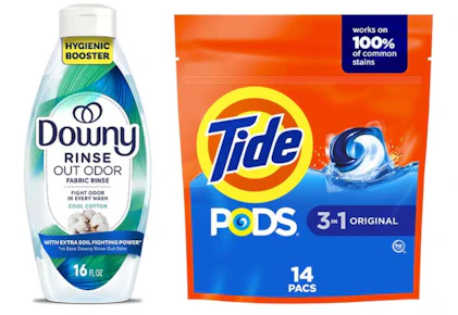 2 Downy + 2 Tide Items