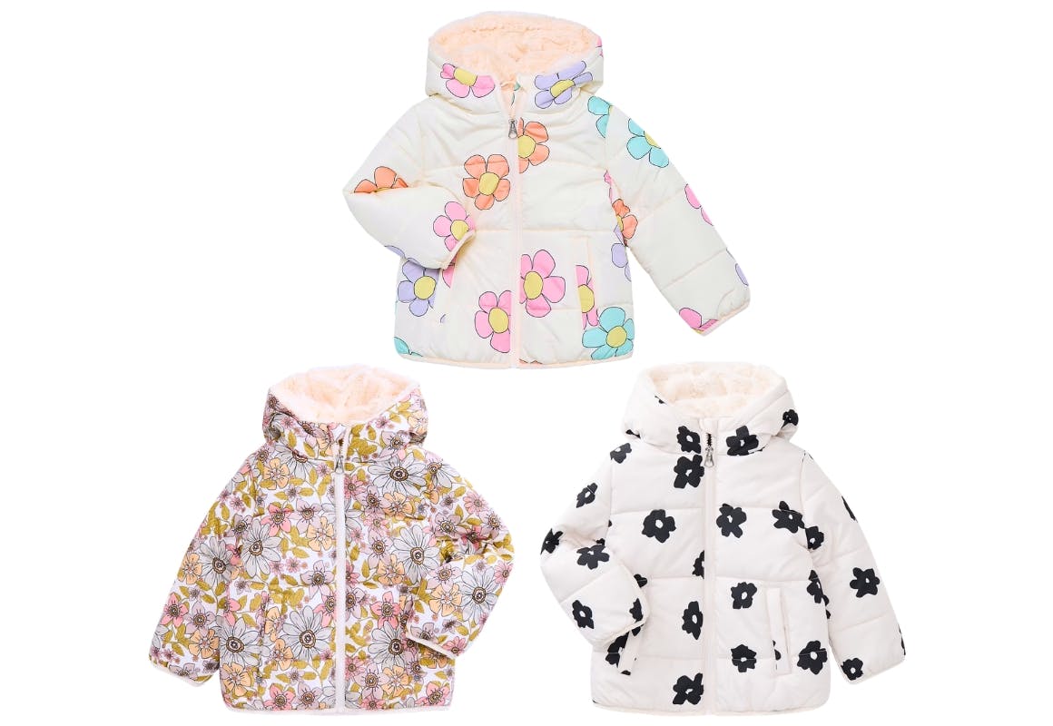 Jessica Simpson Toddler Puffer Jacket