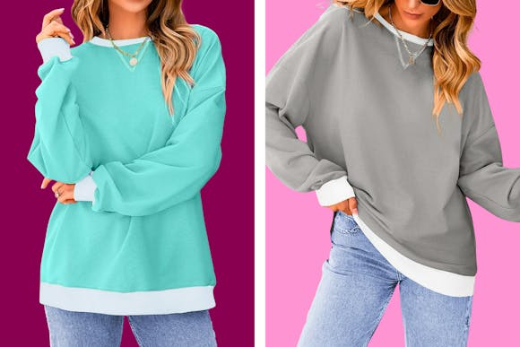Ending Soon — Women's Color Block Sweaters From $11 at Walmart