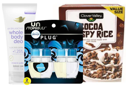 3 Household + 2 Food Items