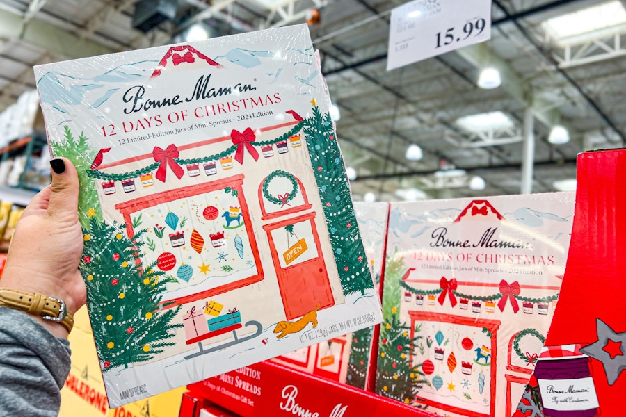costco Bonne Maman Mini Spreads Advent Calendar handheld