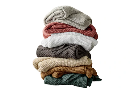 Casaluna Chunky Knit Blanket