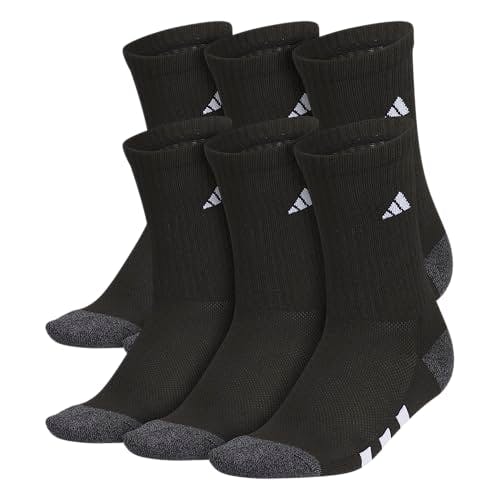 adidas Kids' Crew Socks 6-Pack