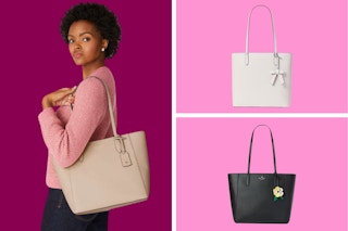 kate spade totes collage